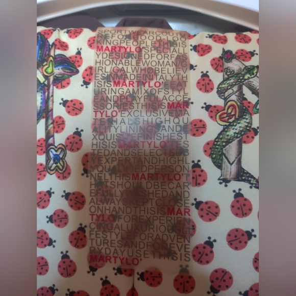 Italian fur trim parka Medium - Picture 8 of 10